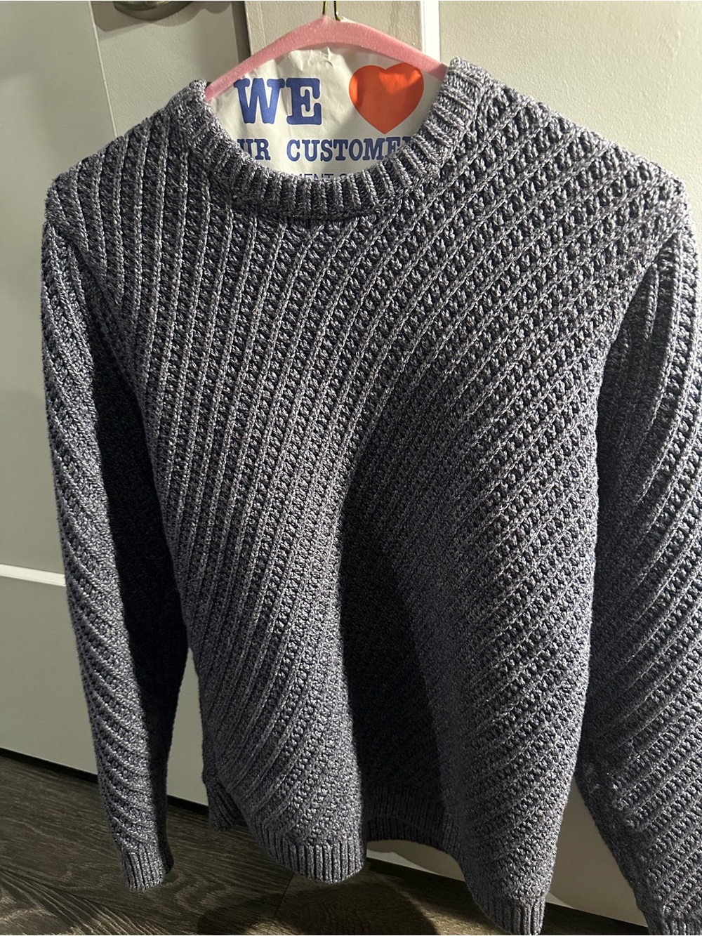 Taylor Stitch Men's Charcoal Crewneck Sweater